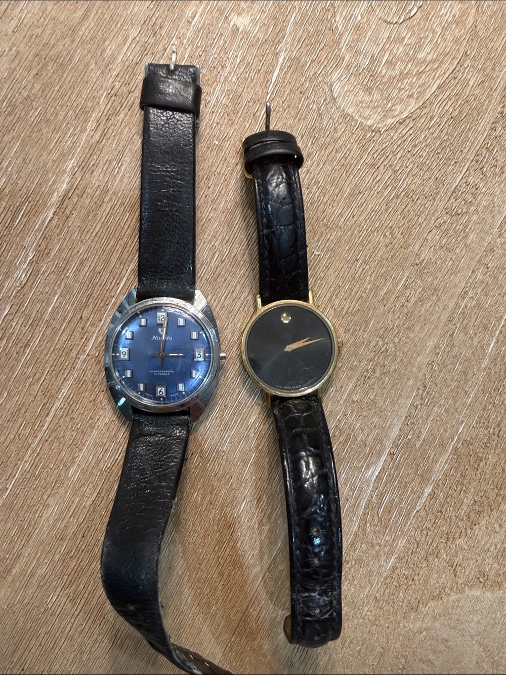 Two Well-loved Movado Watches